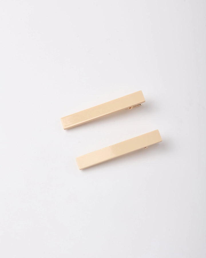 Ensemble de 4 barrettes - Sauge & Naturel