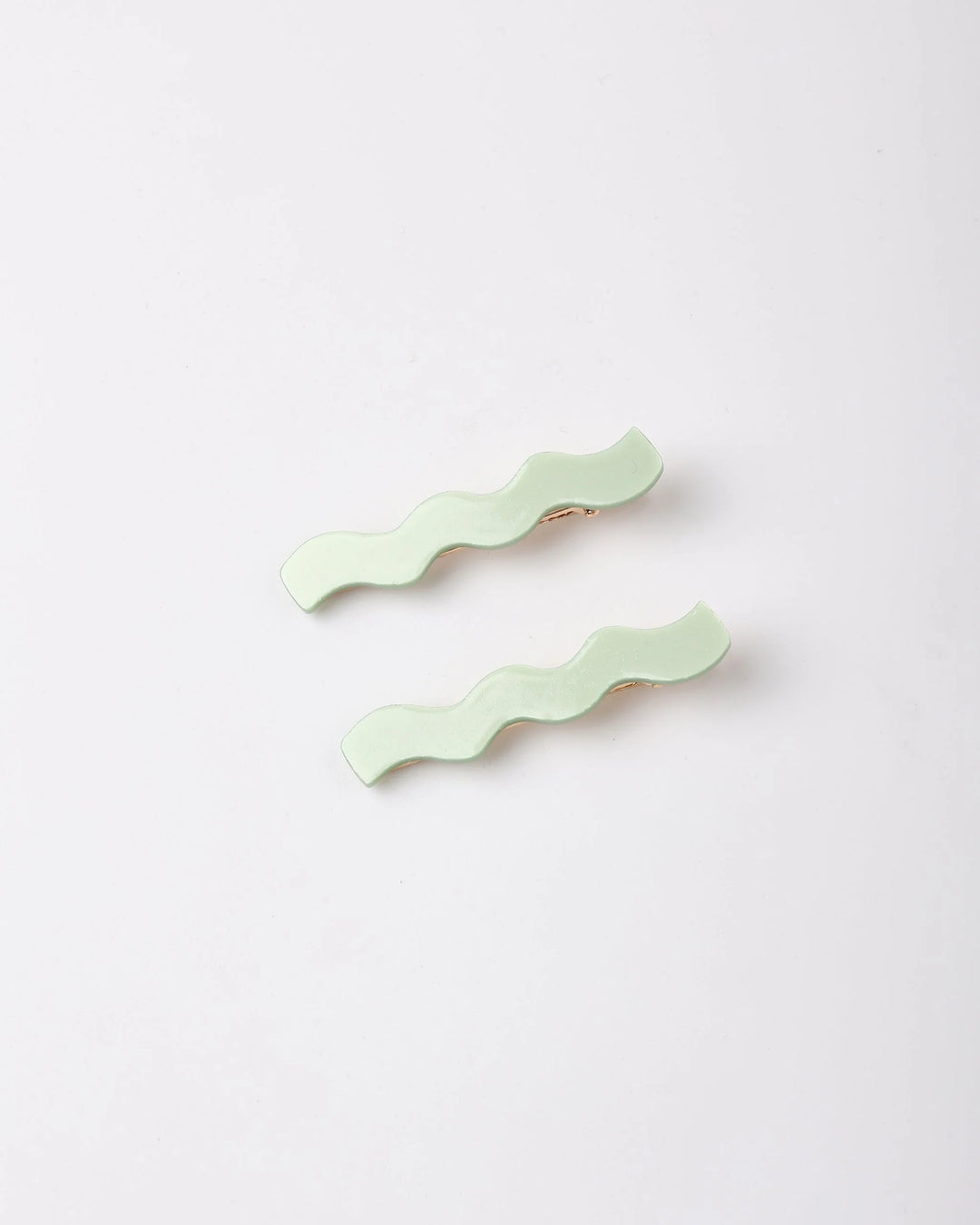Ensemble de 4 barrettes - Sauge & Naturel