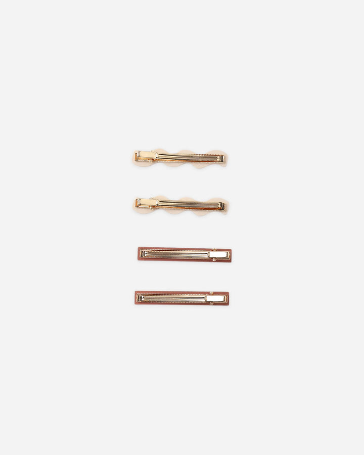 Ensemble de 4 barrettes - Pétale & Mûres
