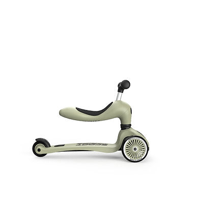 Trottinette 2 en 1 Highwaykick 1 Olive