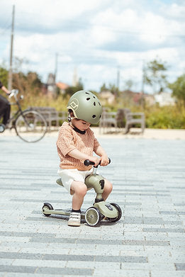 Trottinette 2 en 1 Highwaykick 1 Olive