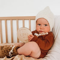 Set of wooden pellets