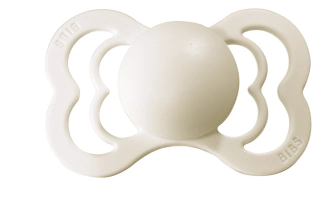 Bibs Supreme Silicone Pacifiers Ivory Pack of 2
