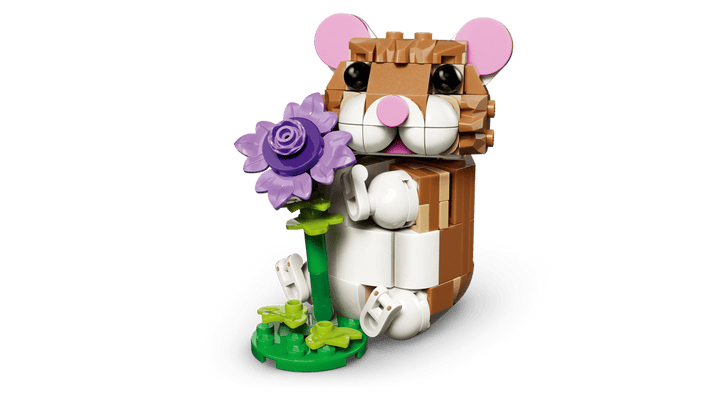 Creator 3 en 1 - Le hamster mignon avec une fleur #31376