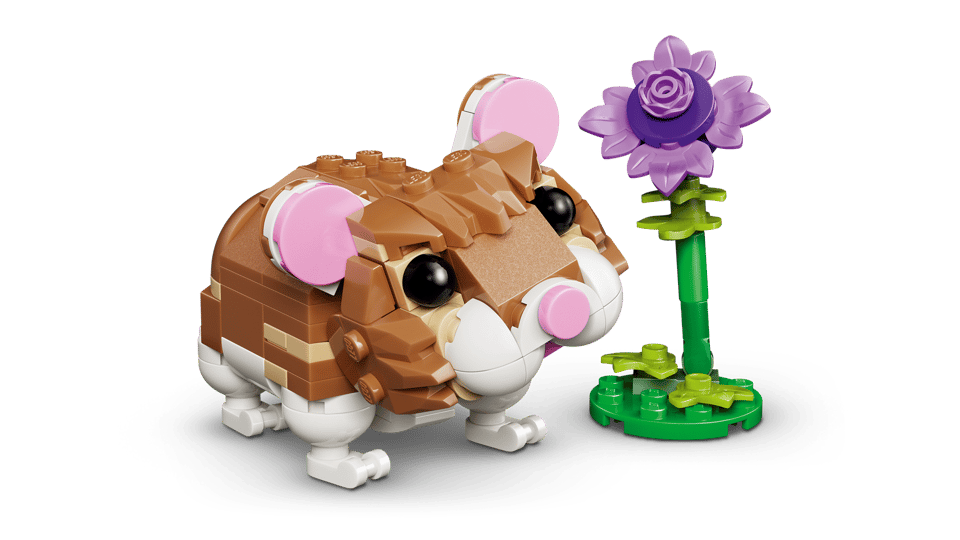 Creator 3 en 1 - Le hamster mignon avec une fleur #31376
