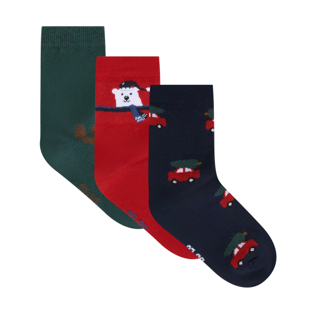 Paquet de 3 paires de chaussettes - Noël