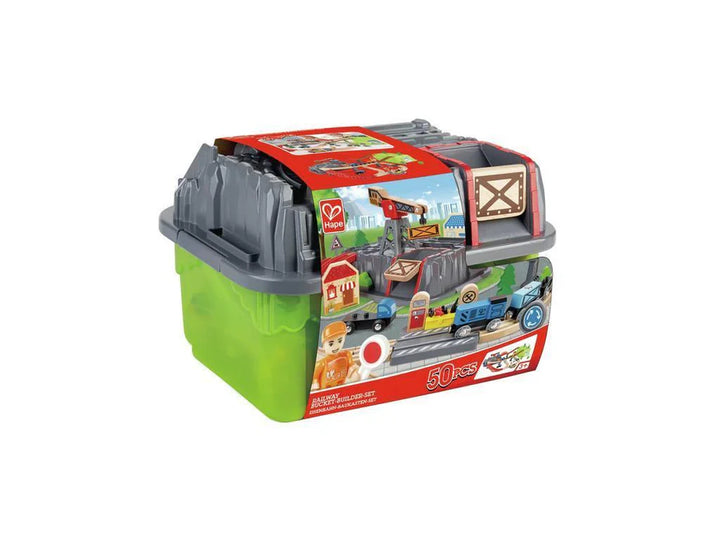 Ensemble de train de bois Bucket-Builder