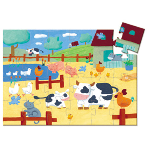 Casse-tête - Les vaches à la ferme (24 mcx)