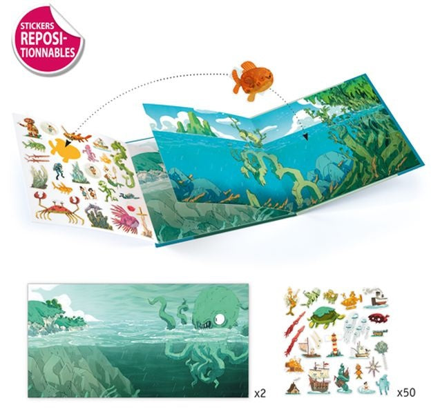 Histoires de Stickers - Les Aventures en Mer