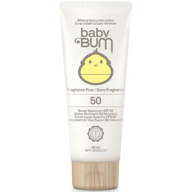 Écran solaire minérale 50 Baby bum