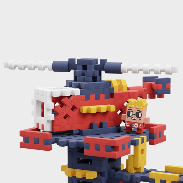 Mini Waffle - Caserne de pompiers (280 pcs)