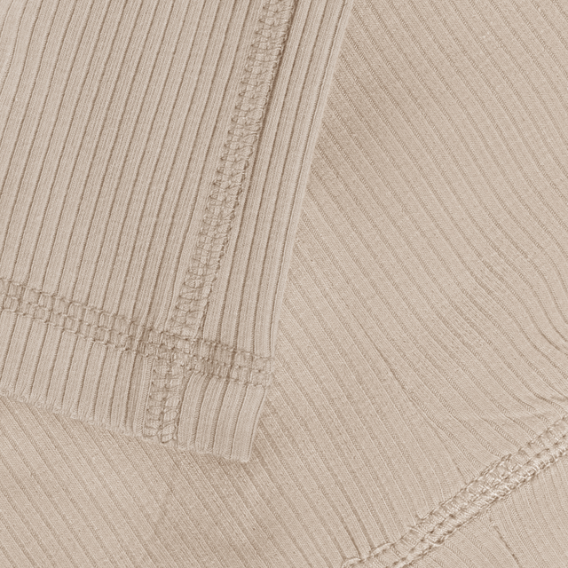 Leggings en tricot côtelé avec cordon - Champignon