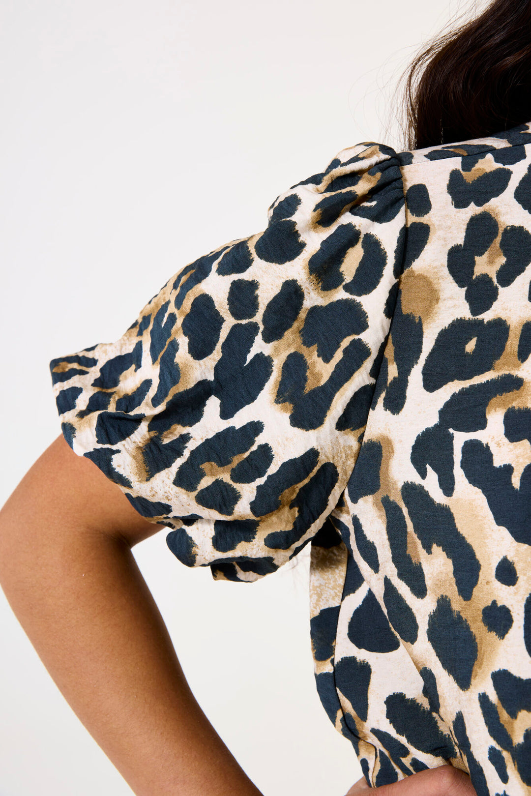 Robe à imprimé léopard
