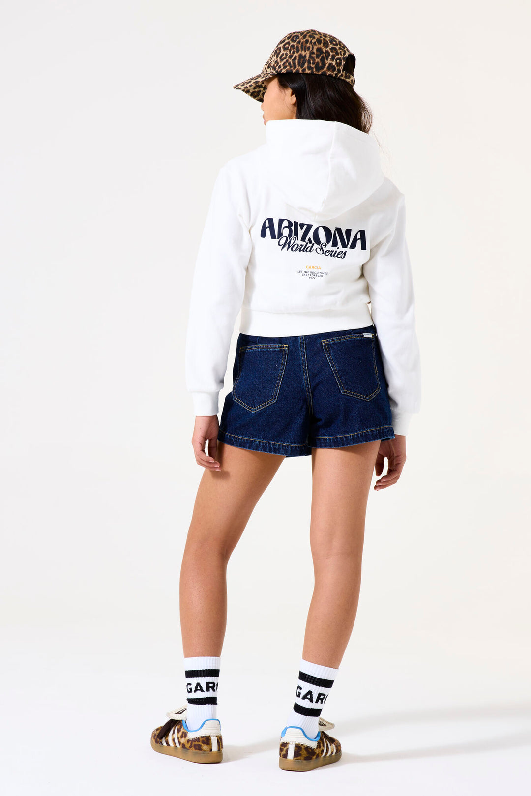 Short-jupe en jeans