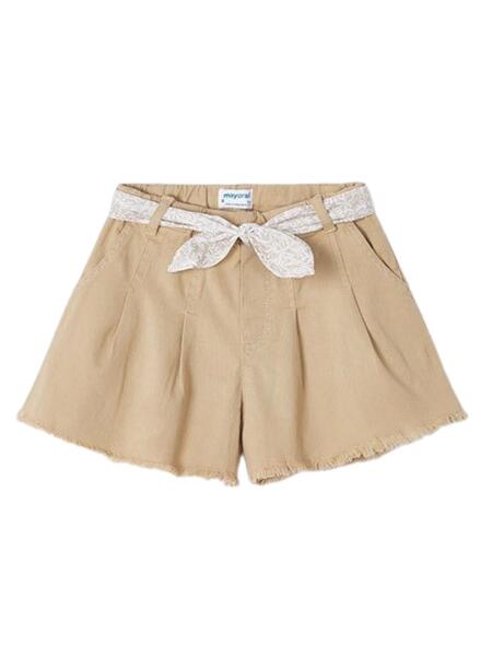 Short Sable avec ruban