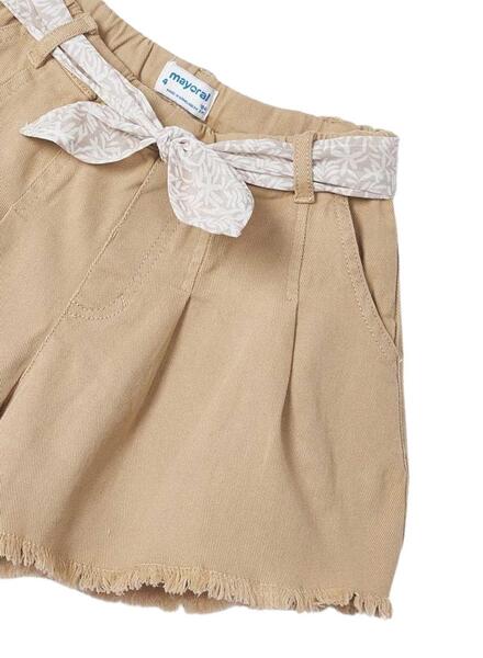 Short Sable avec ruban