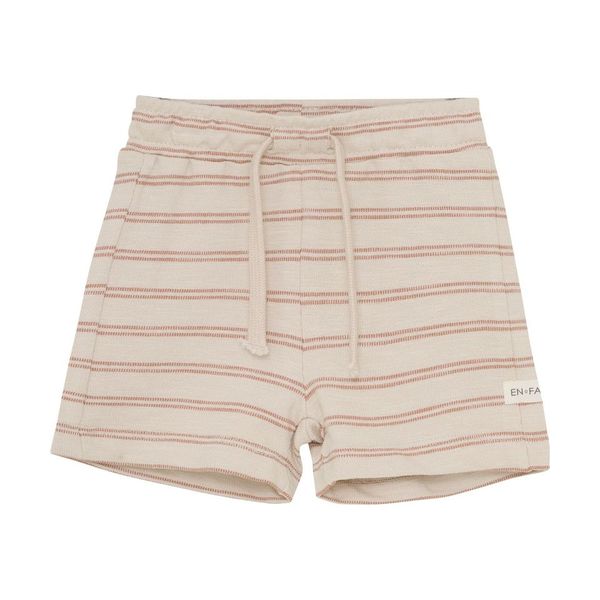 Short en molleton à rayures Chêne