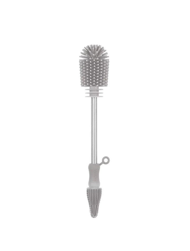 Brosse de nettoyage en silicone à double embout – Gris Sueva