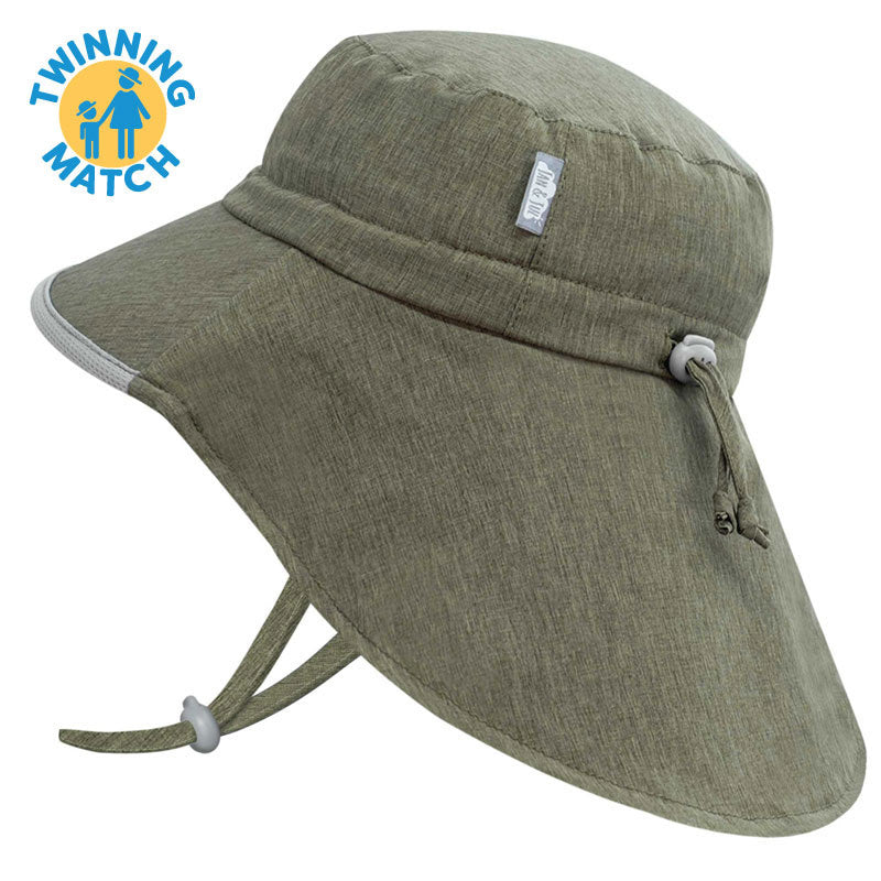 Chapeau Aventure Aqua-Dry Army Green Medium