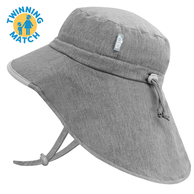 Chapeau Aventure Aqua-Dry Grey Medium