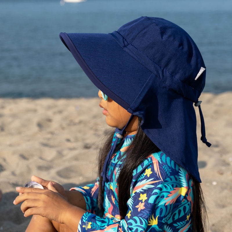 Chapeau Aventure Aqua-Dry Navy  Large