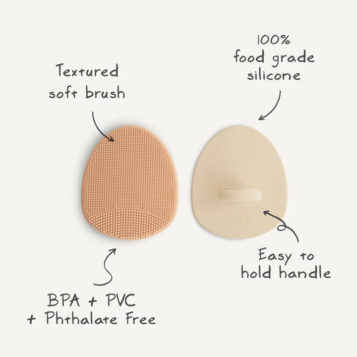 Brosse à Croûte de Lait - Pervenche