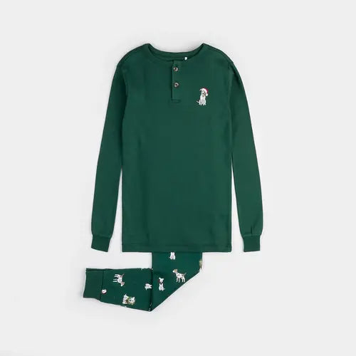 Pyjama deux pièces Chiens Festifs