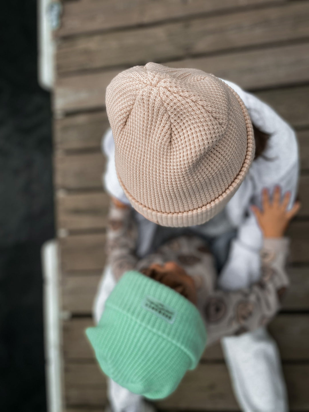 Tuque Gaufré Peach Pink   S