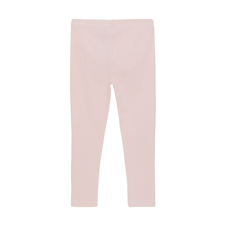 Legging côtelé Rose voilé