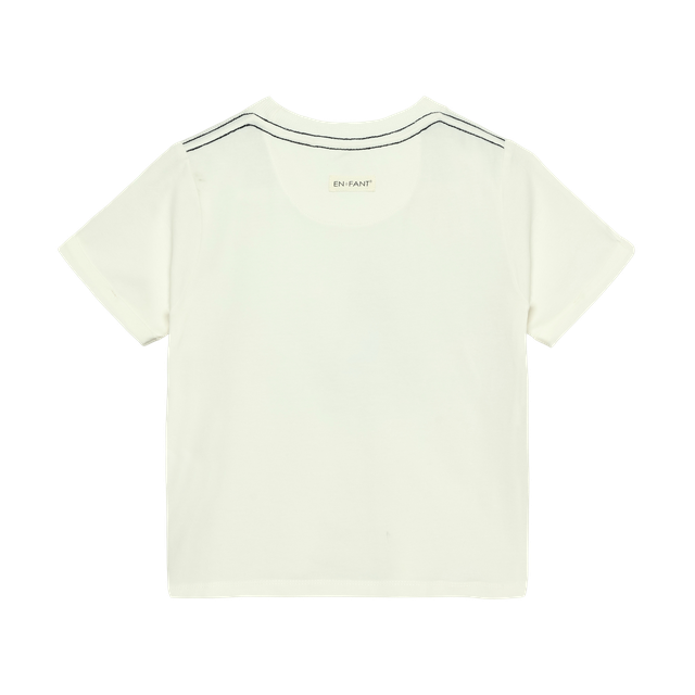 Short-sleeved sweater - Sailboat