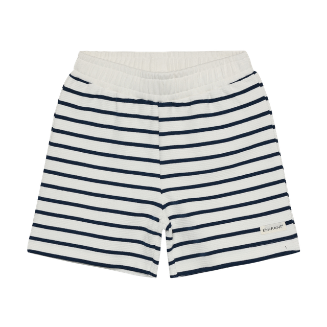 Medieval blue striped shorts