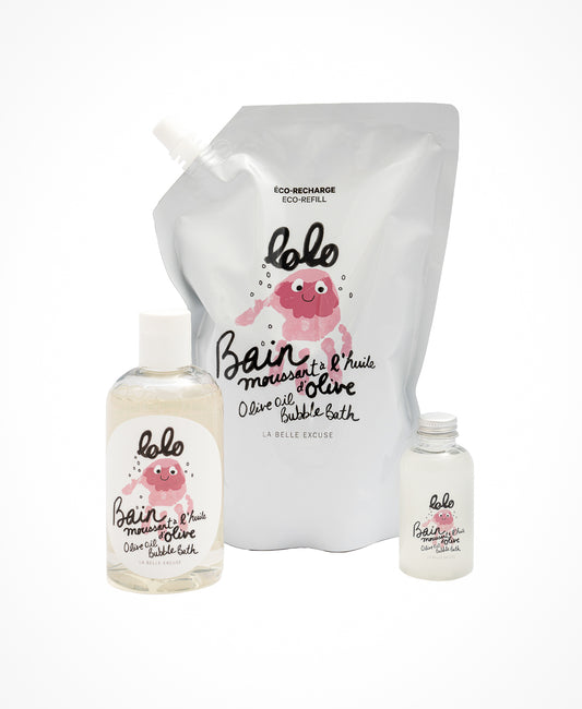 Bain moussant à l'huile d'olive