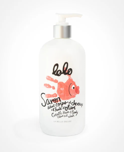 Savon délicat corps et cheveux à l'huile d'olive