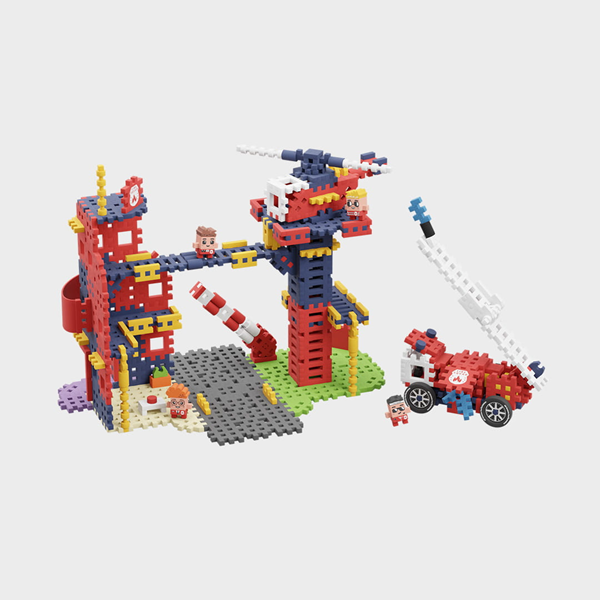 Mini Waffle - Caserne de pompiers (280 pcs)