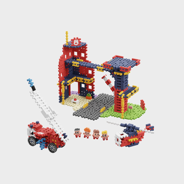 Mini Waffle - Caserne de pompiers (280 pcs)