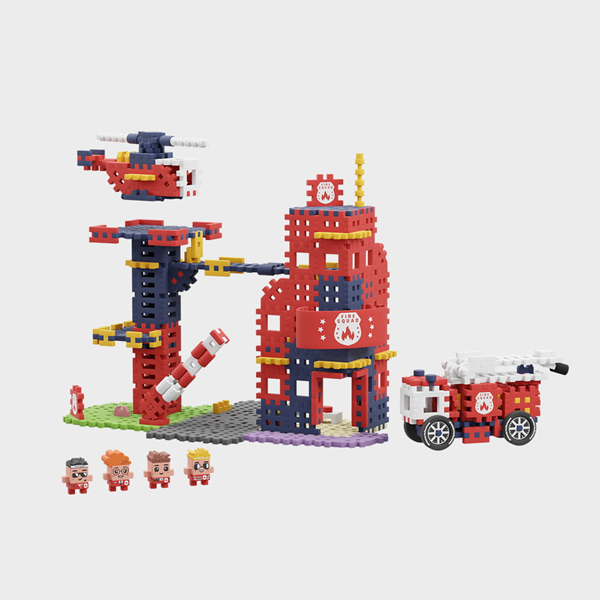Mini Waffle - Caserne de pompiers (280 pcs)