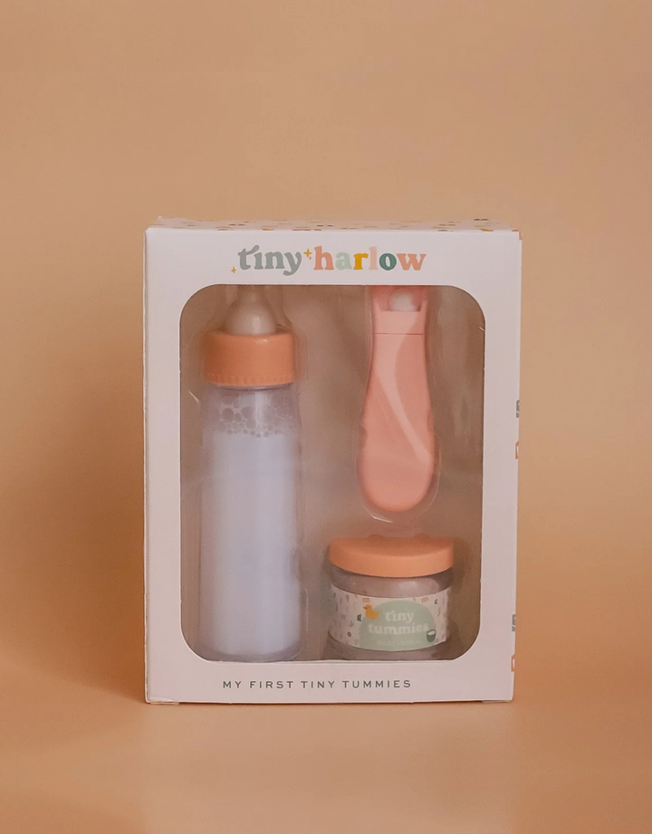 Ensemble Céréales Tiny Tummies et Bouteille de lait pour poupée
