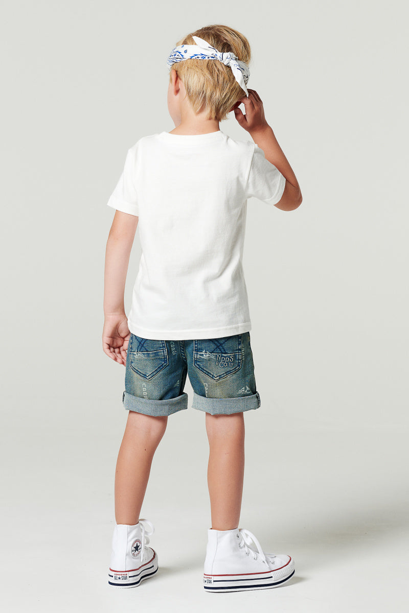 Short Denim Laltonplace  7-8 ans