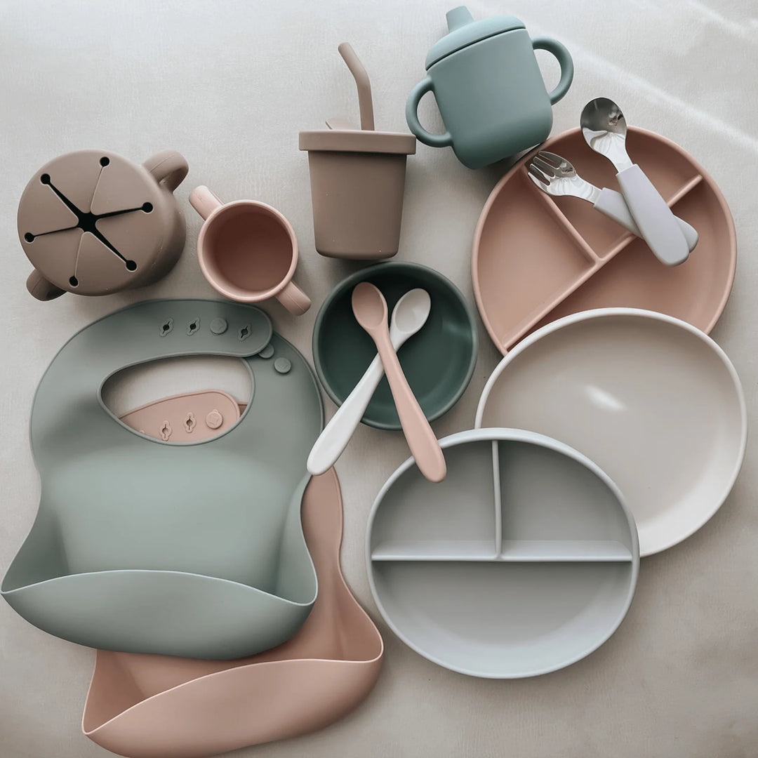 Bavette en silicone - Leaf