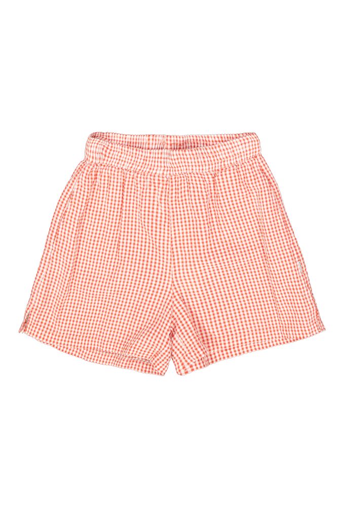 Short - Gingham rouge