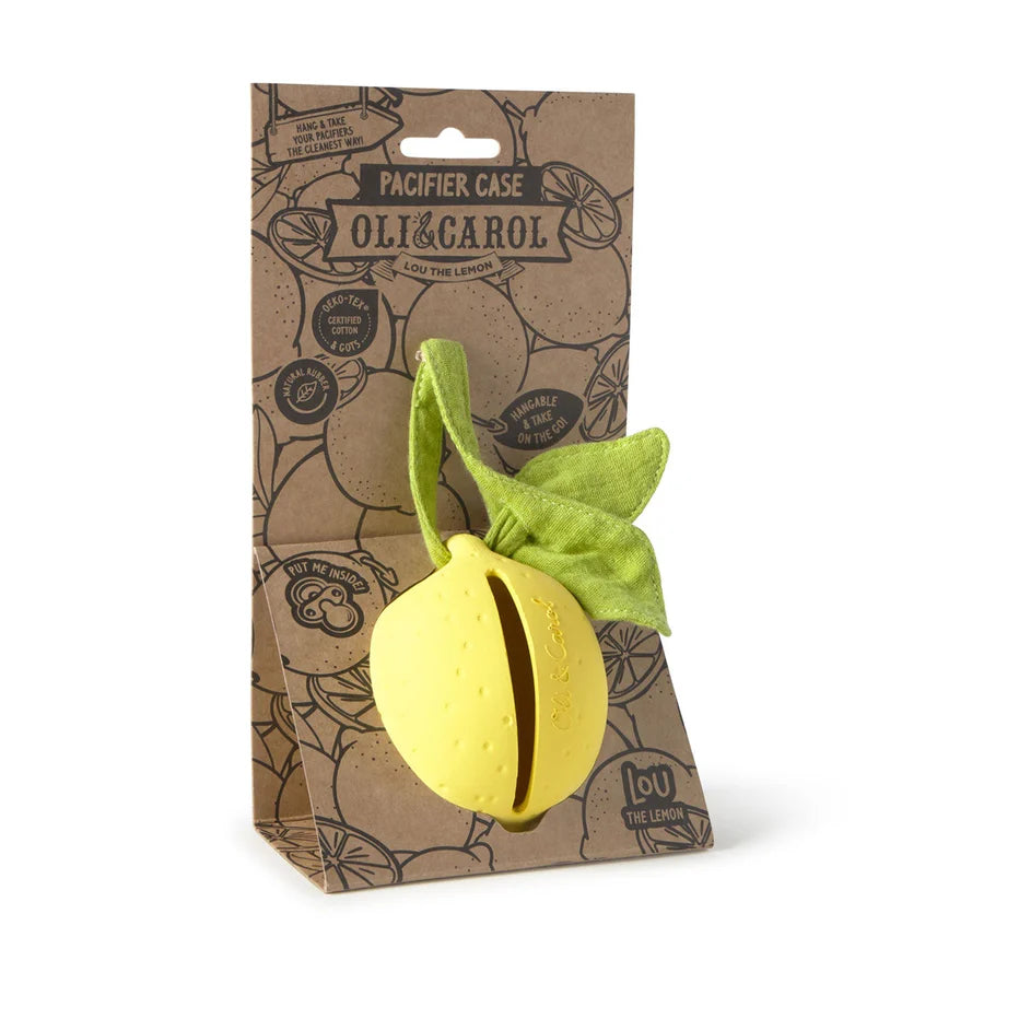 Pacifier case - Lou the lemon