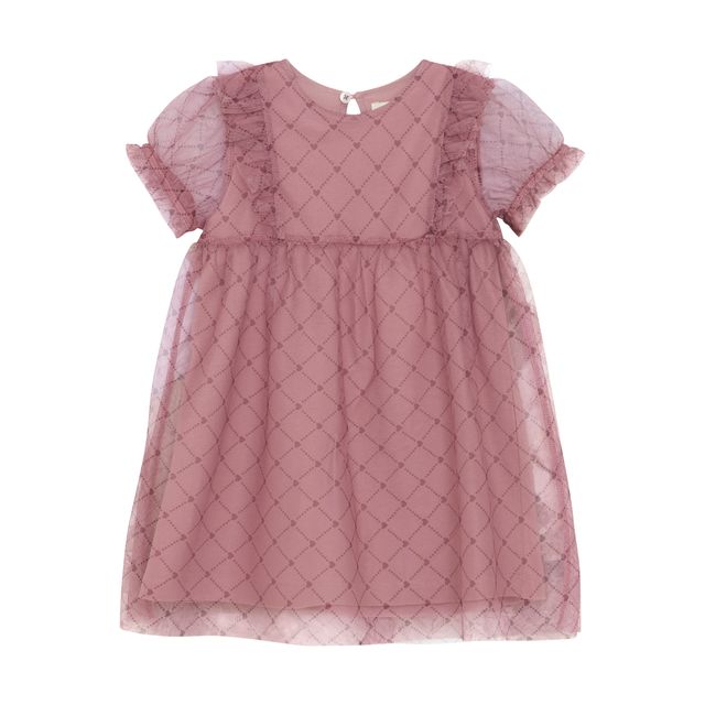 Robe en maille à motif de cœurs (bébé)