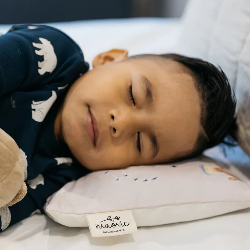 Oreiller pour enfant en écales de sarrasin