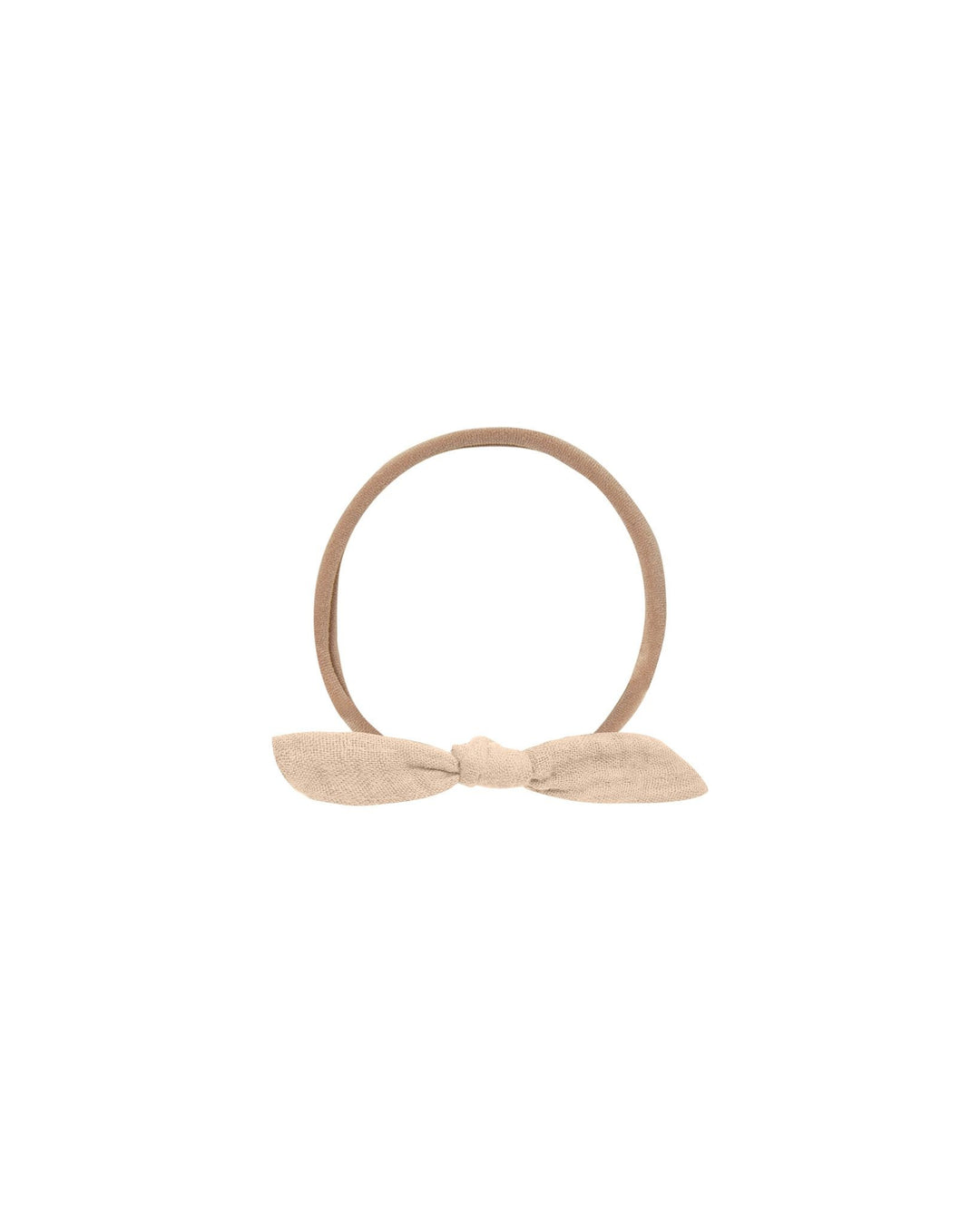 Bandeau à petit noeud Light pink
