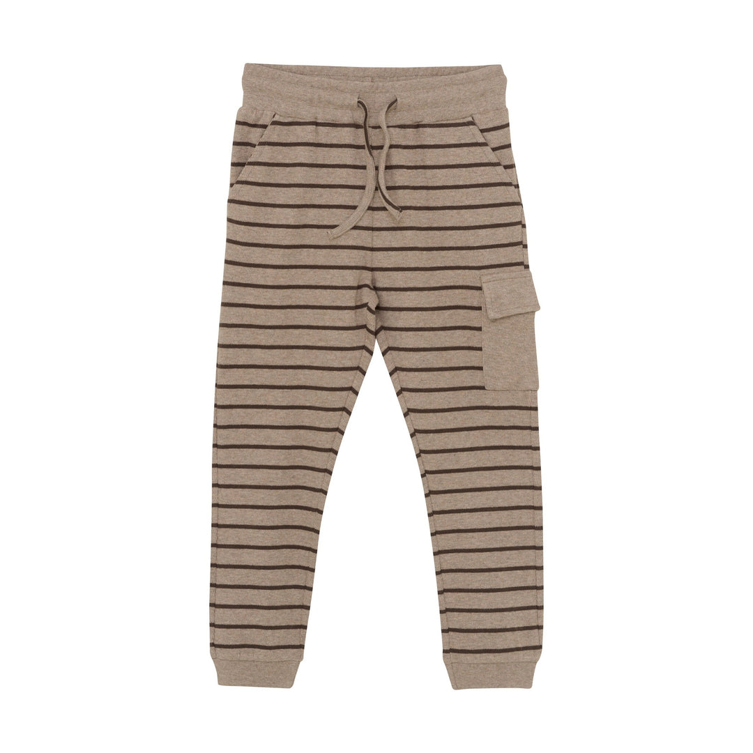 Pantalon ligné Écorce 2 ans