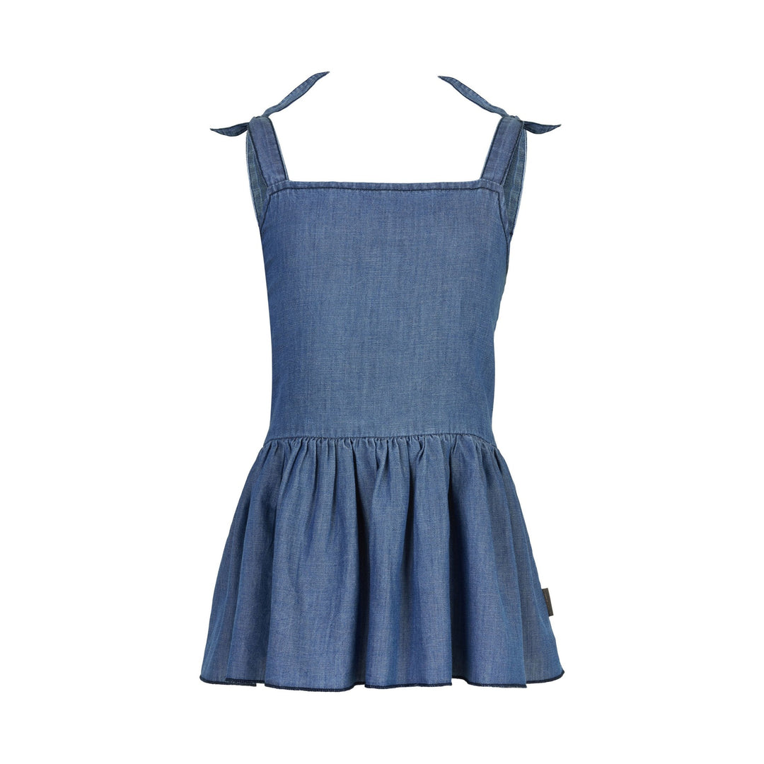 Camisole Nouée Chambray Bijou Blue 4 ans