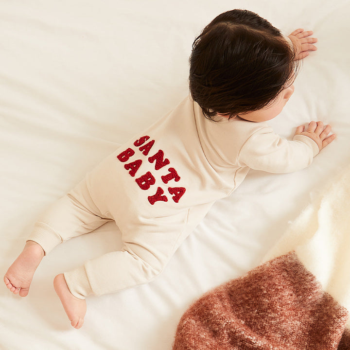 Romper Santa Baby  Nouveau-né