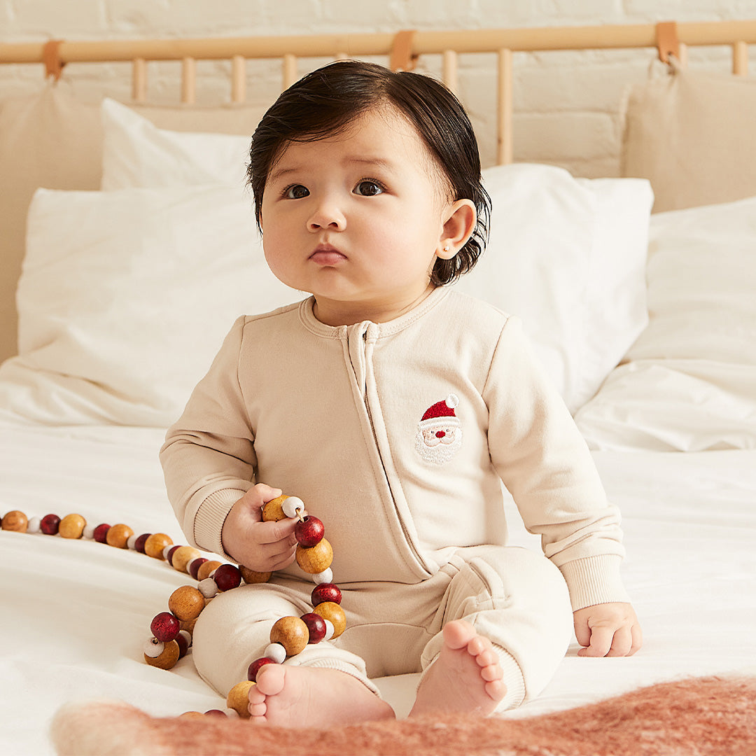 Romper Santa Baby  Nouveau-né