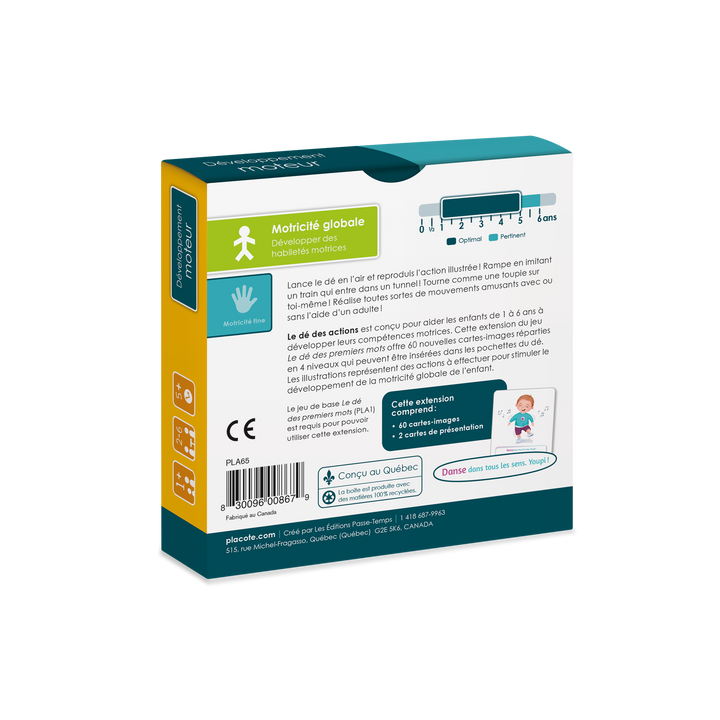 Le dé des actions - Extension