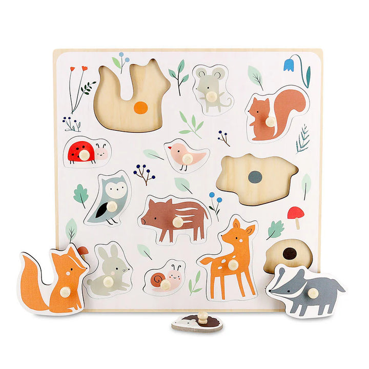 Puzzle en bois - Animaux de la forêt